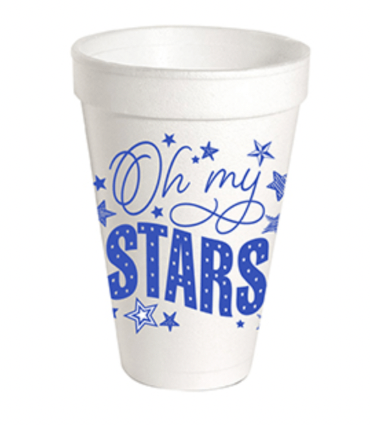 Rosanne Beck Oh My Stars Styrofoam Cups