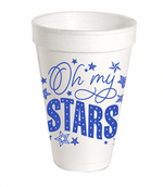 Oh My Stars Styrofoam Cups