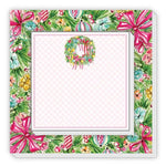 Ornament & Bow Wreath Notepad Duo