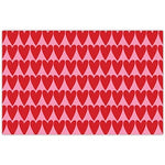 Rosanne Beck Red Hearts Paper Placemats
