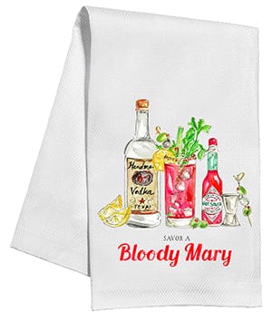 Savor A Bloody Mary Kitchen Towel