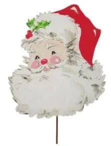 Red Santa Stake