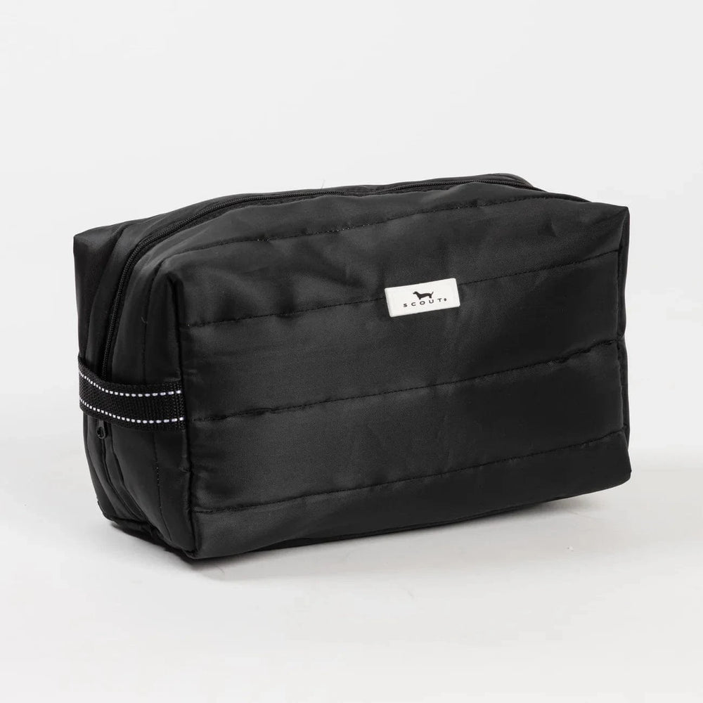 Scout Black Puffer Dopp Till You Drop Toiletry Bag