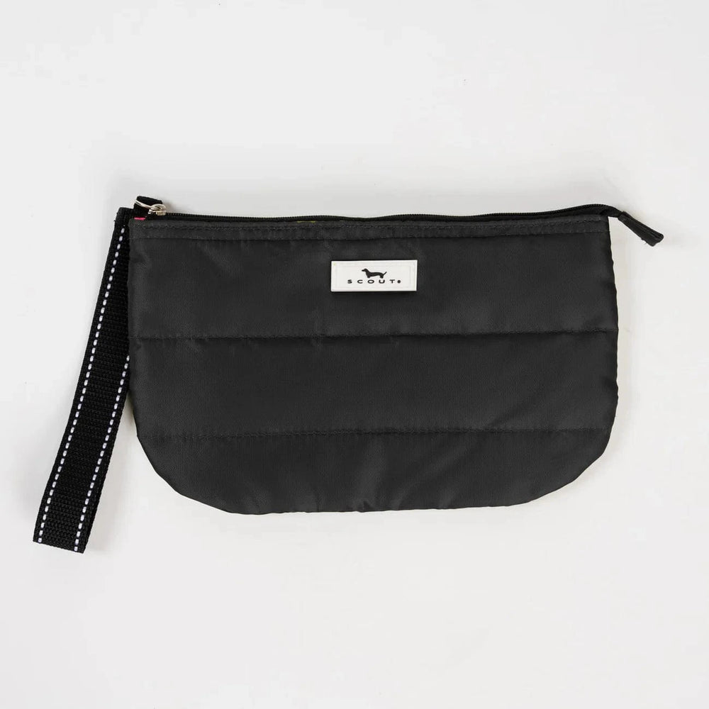 Scout Black Puffer Roamy Wristlet