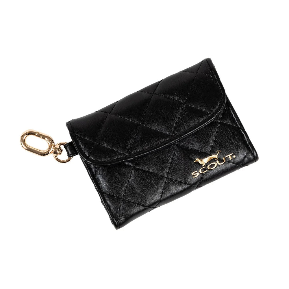 Scout Black Quilted Street Cred Card Holder