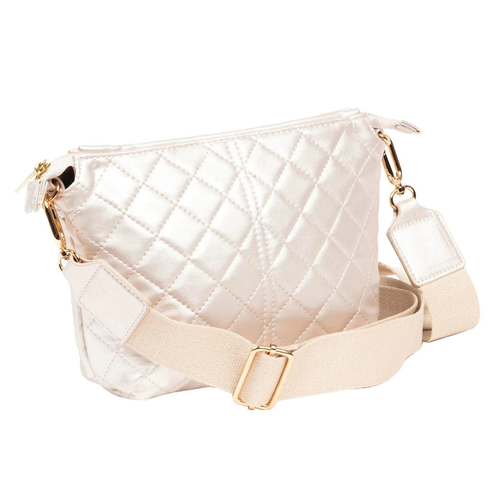 Scout Scout Champagne Quilted Emily Crossbody