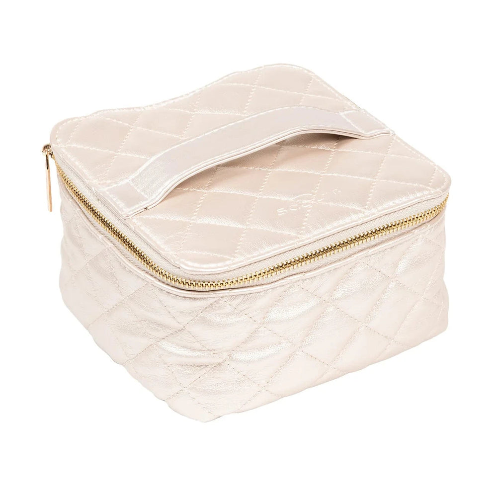 Scout Scout Champagne Quilted Hidden Gem Jewelry Case
