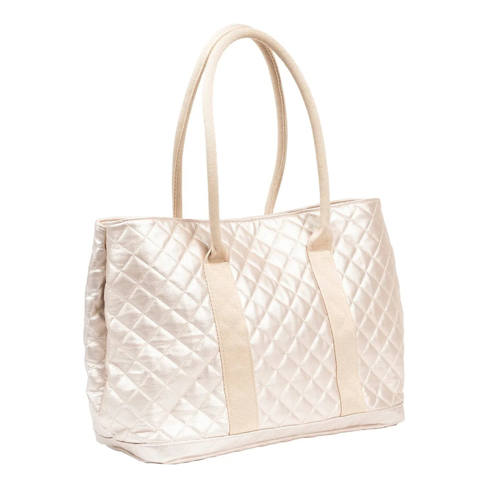 Scout Scout Champagne Quilted Miss Manors Tote