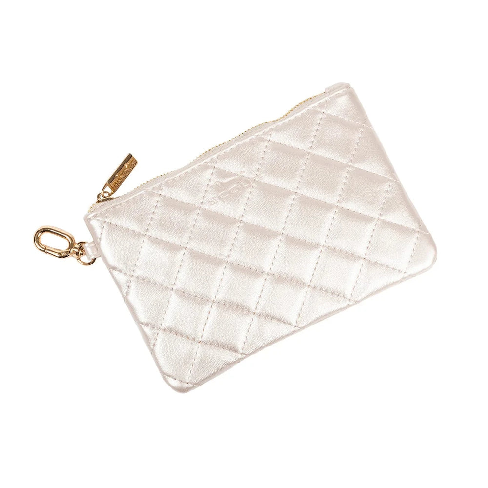 Scout Scout Champagne Quilted The Carly Pouch