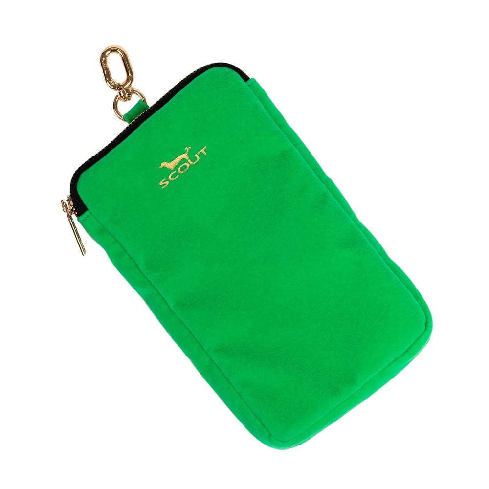 Scout Green Velvet Call Me Maybe Phone Pouch