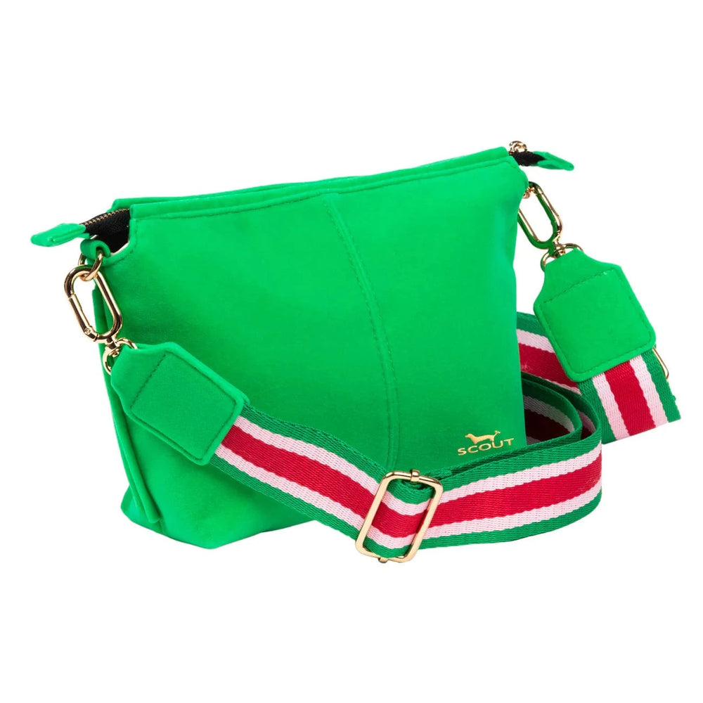 Scout Green Velvet Emily Crossbody