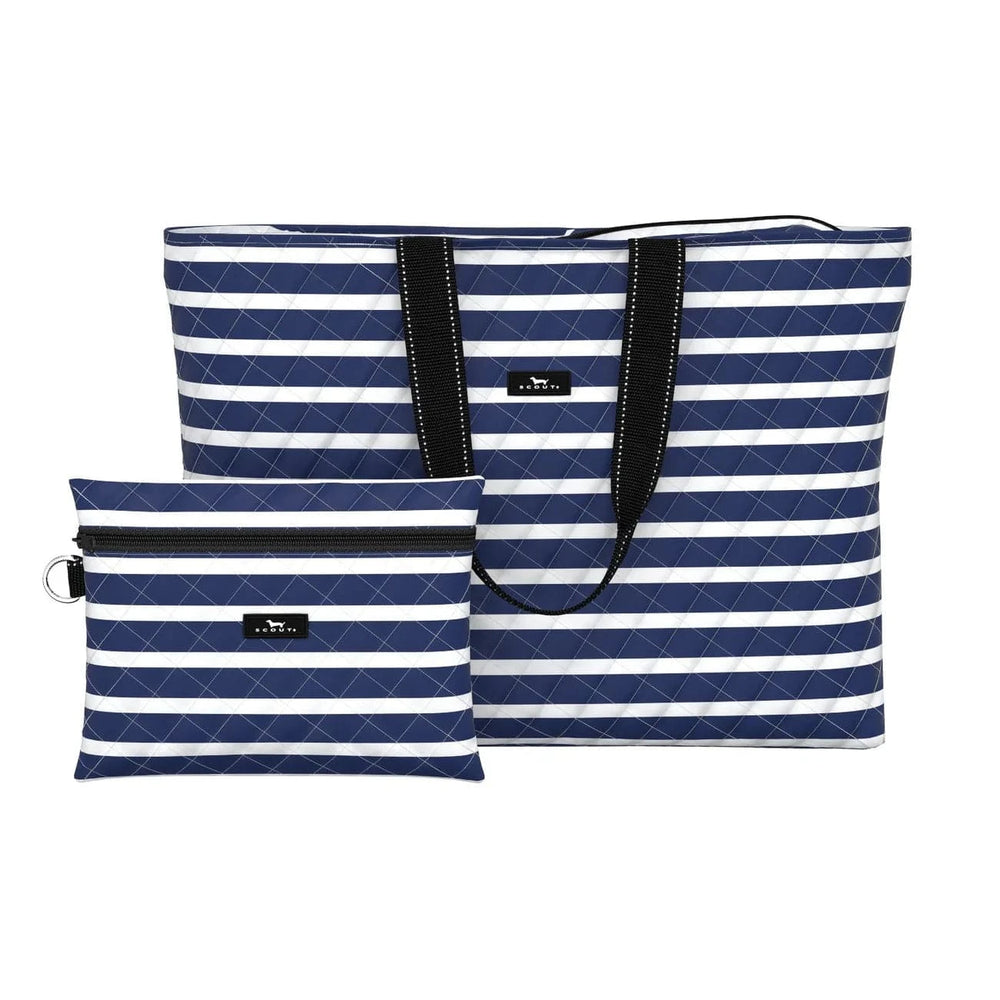 Scout Nantucket Navy Plus 1 Foldable Travel Bag