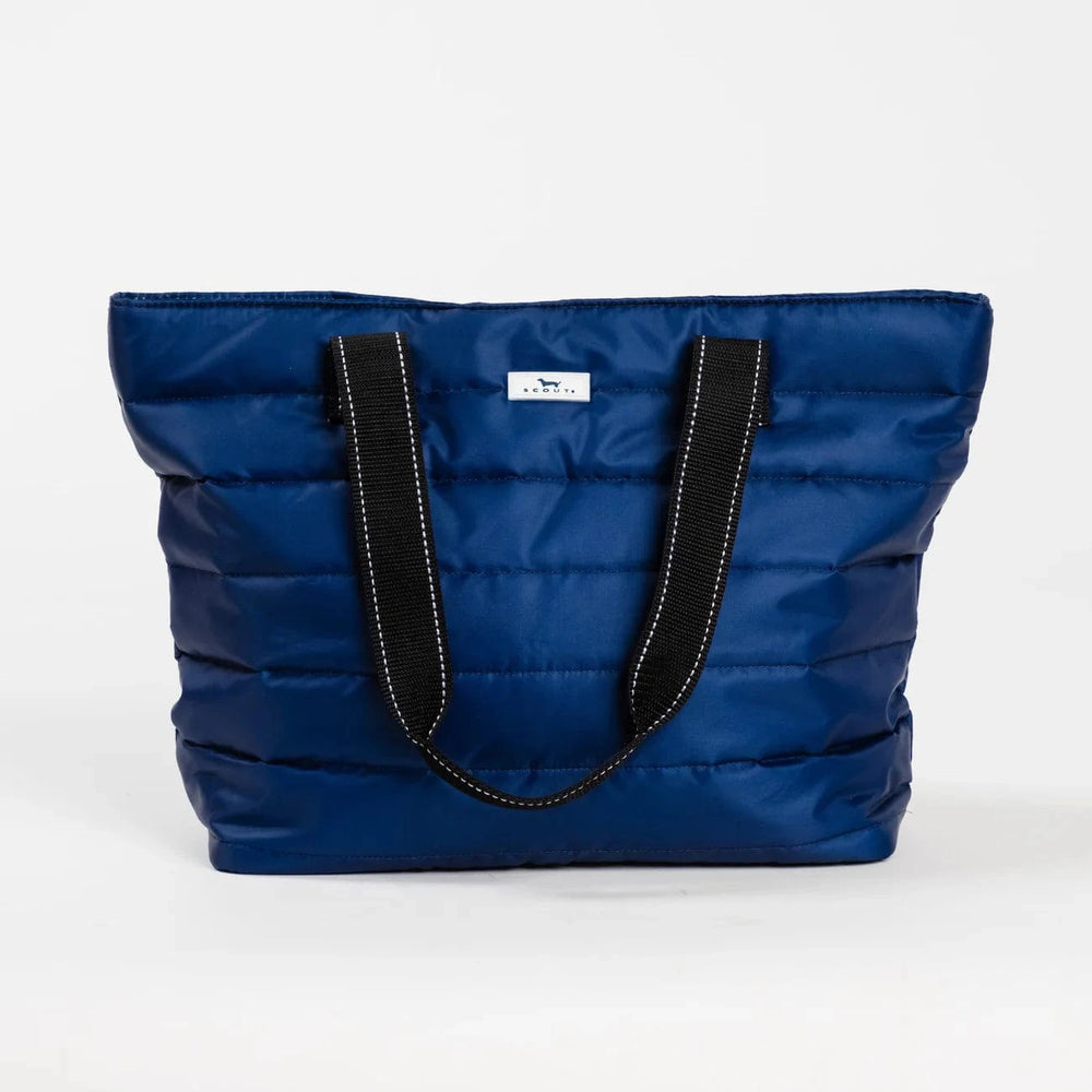 Scout Navy Puffer Layover Tote