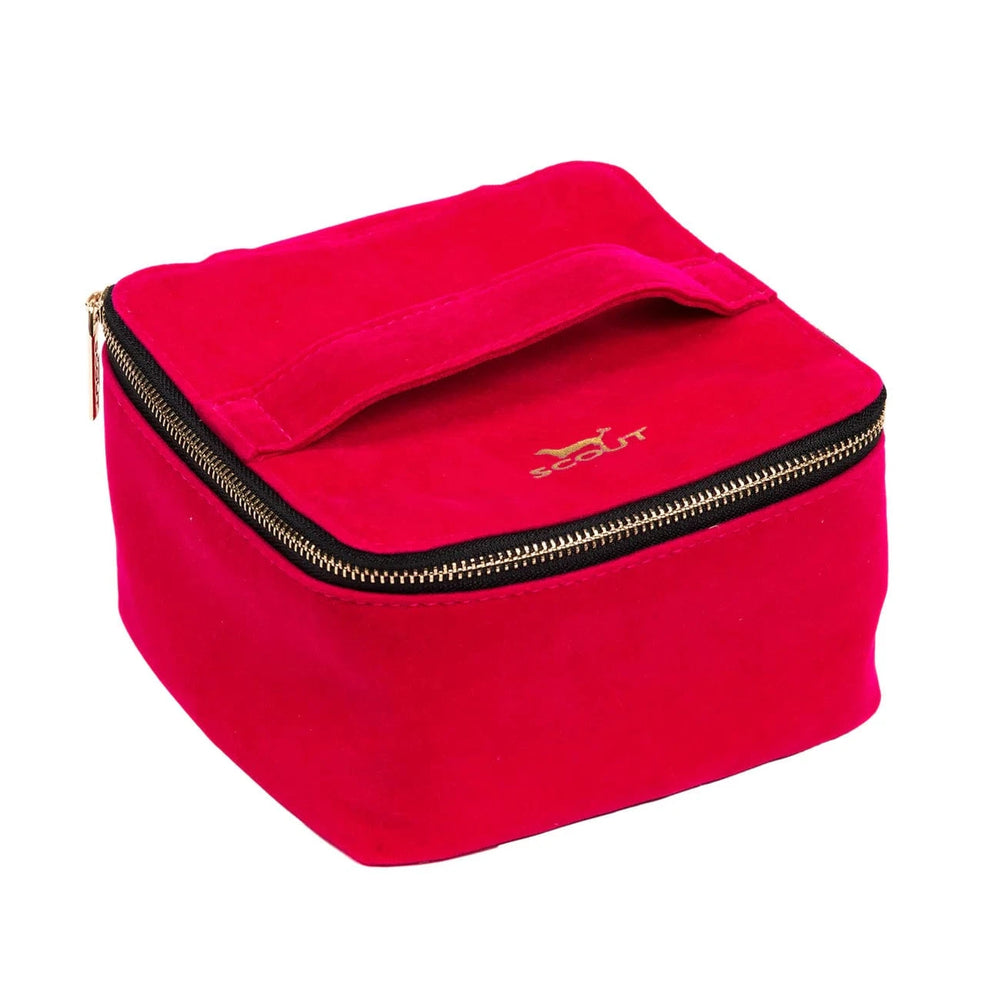 Scout Pink Velvet Hidden Gem Jewelry Case