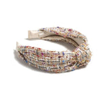 Ivory Boucle Headband