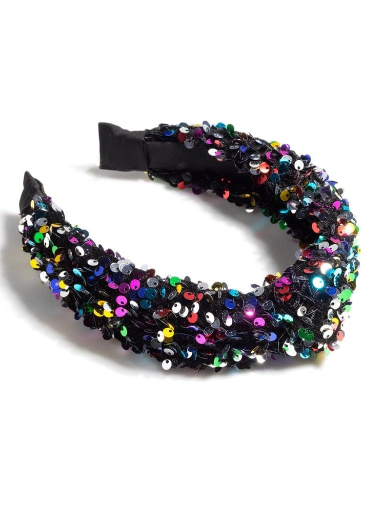 Shiraleah Multi Sequins Knotted Headband