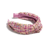 Pink Boucle Headband