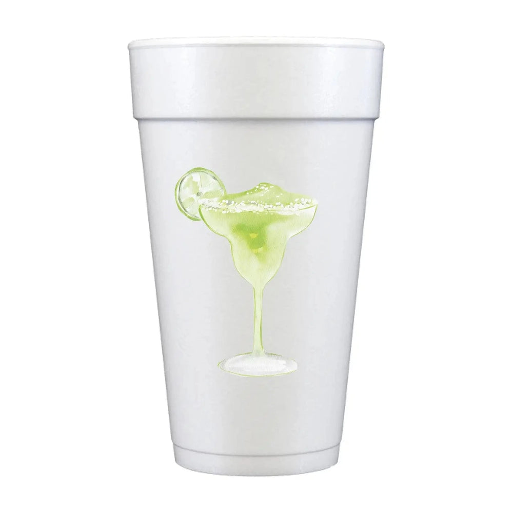 Sip Hip Hooray Margarita Foam Cups-Set of 10