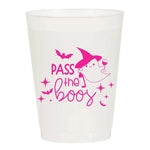 Pass The Boos Frosted Cups-Set of 6