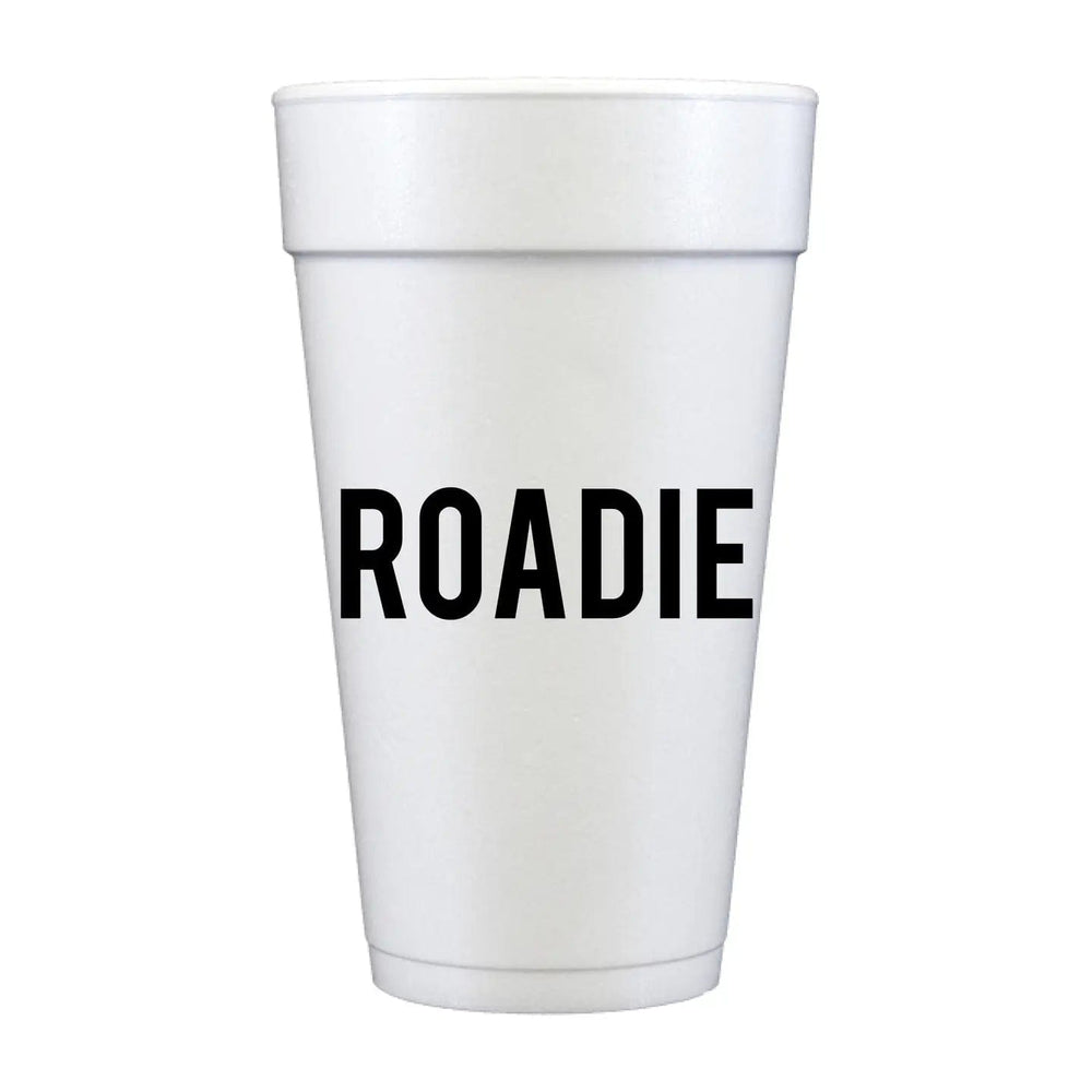 Roadie Foam Cups-Set of 10