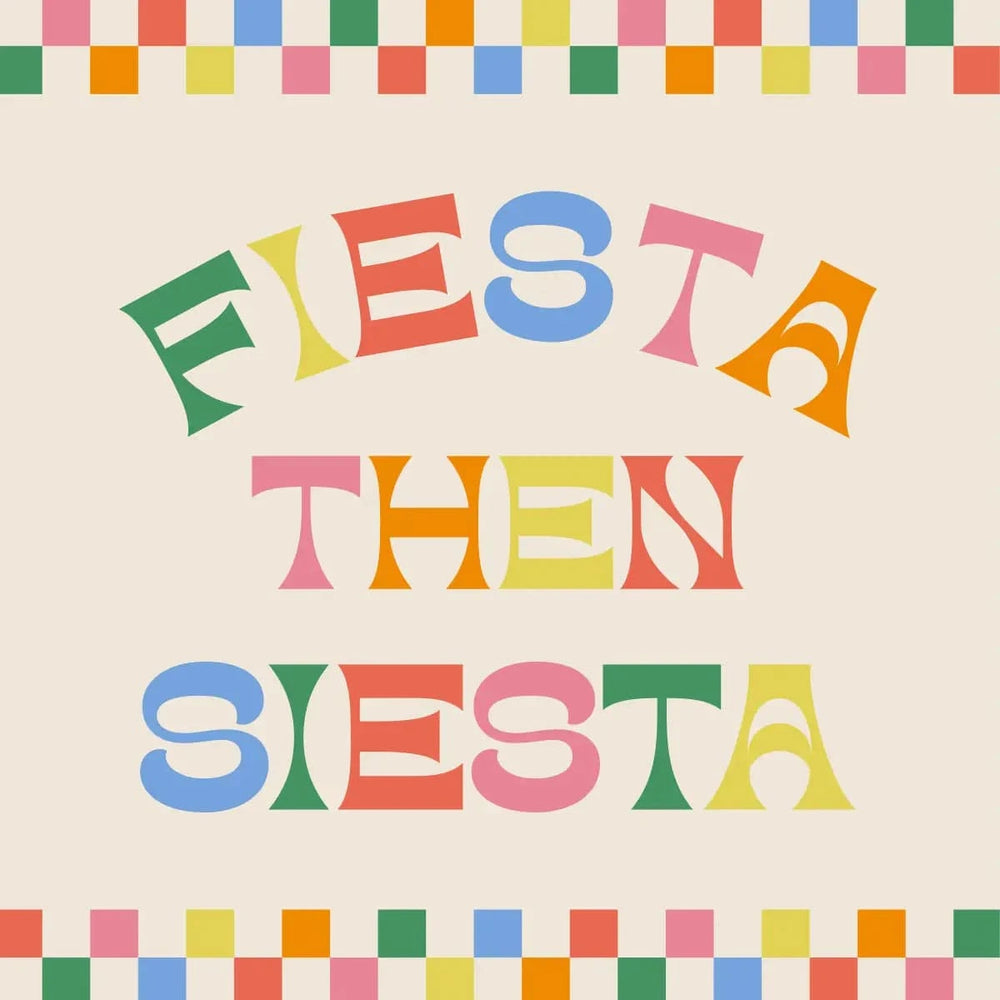 Fiesta Siesta Cocktail Napkins