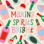 Spirits Bright Cocktail Napkins