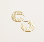 Spartina Flat Hoop 30mm Gold Earrings