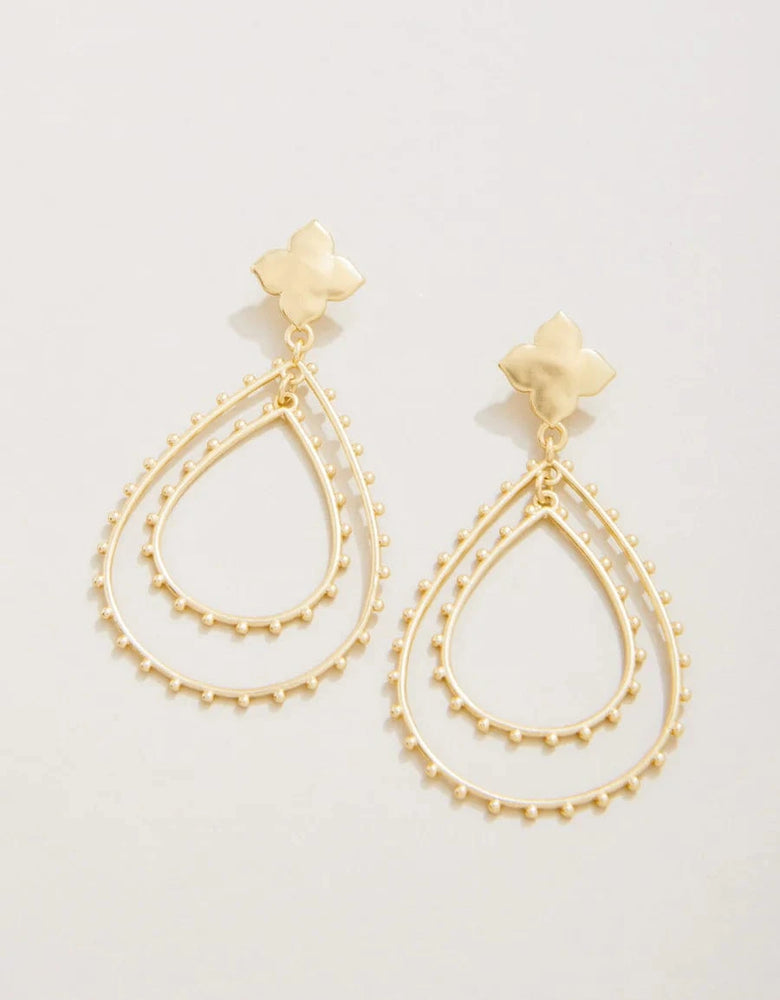 Gold Richmond Hill Teardrop Earrings