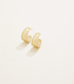 Spartina Milly Gold Hoop Earrings