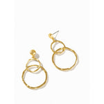 Ring Toss Gold Earrings