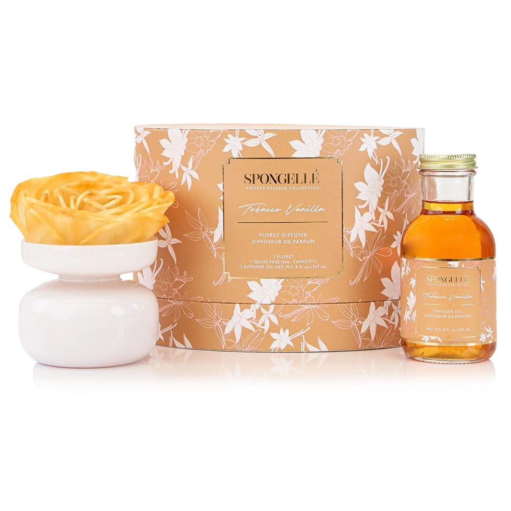 spongelle tobacco vanilla Tobacco Vanilla Floret Diffuser Set