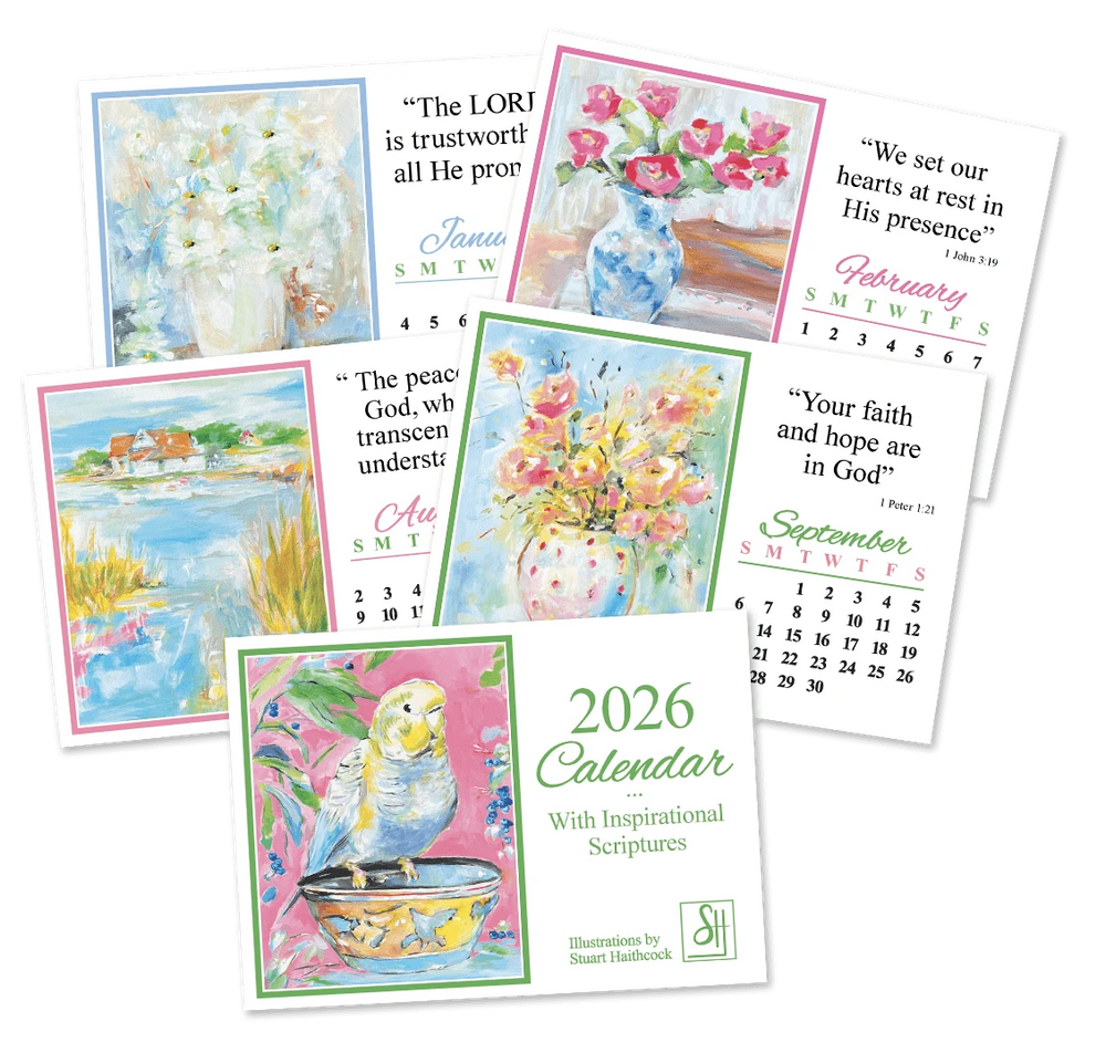 Stuart Haithcock 2026 Calendar Refill