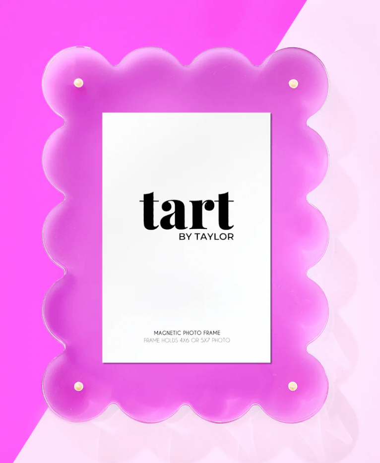 Tart By Taylor Fuchsia Acrylic Frame