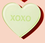 Green Heart Coaster