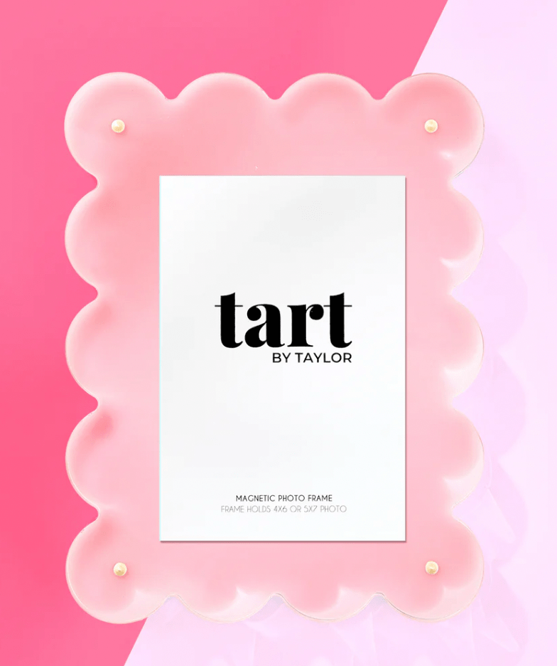 Tart By Taylor Light Pink Acrylic Frame