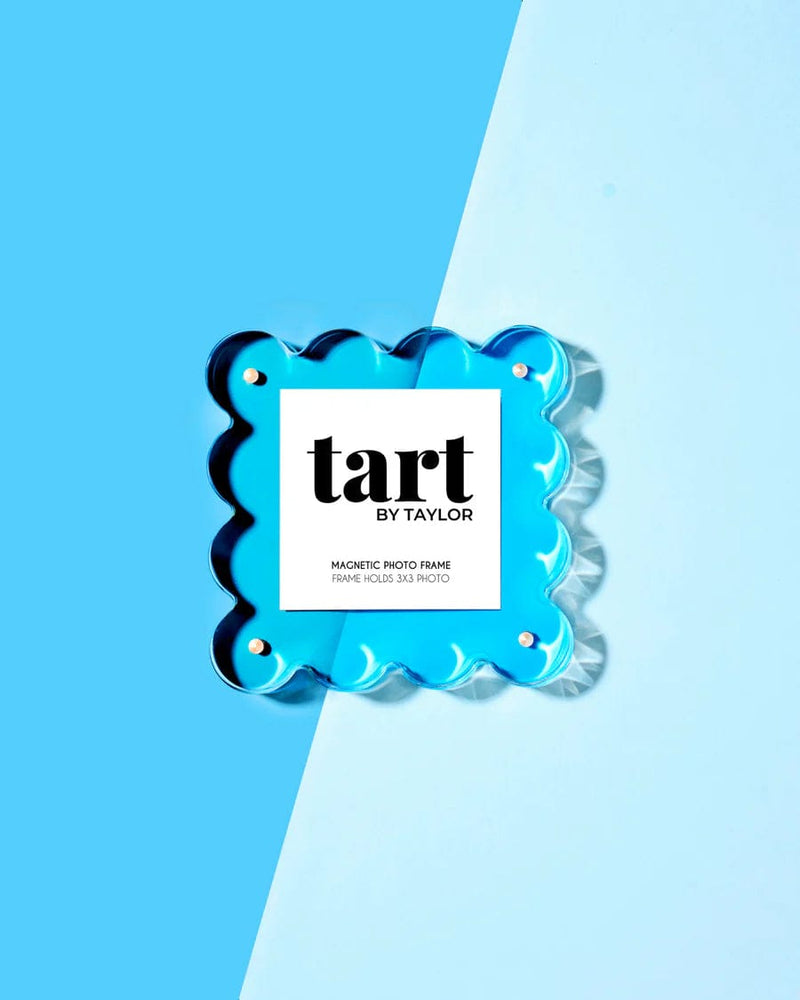Tart By Taylor Neon Blue Mini Acrylic Frame