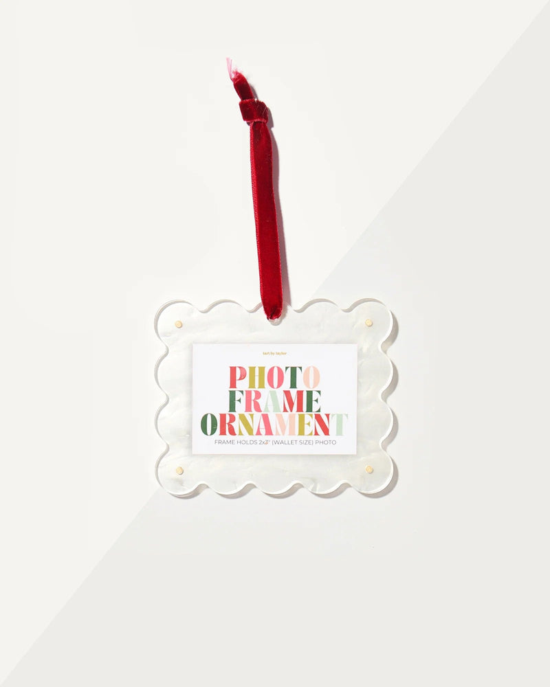 Tart By Taylor Pearl Frame Ornament