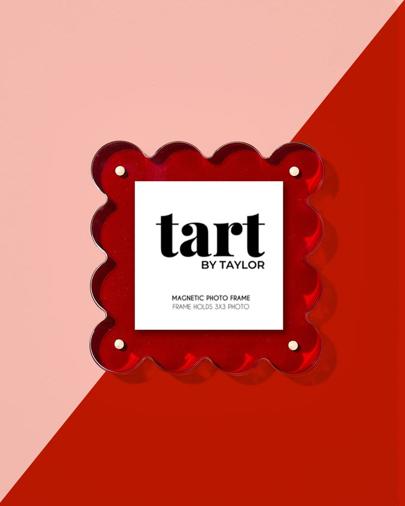 Tart By Taylor Red Mini Acrylic Frame