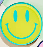 Yellow Smile Coaster