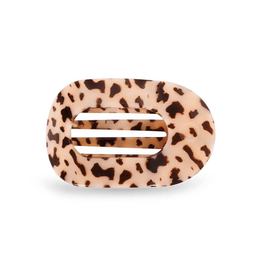 Blonde Tortoise Medium Flat Teleties Clip