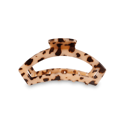 Teleties Blonde Tortoise Small Open Teleties Clip