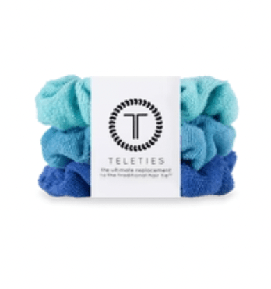 Teleties Bora Bora Terry Cloth Small Teleties Scrunchie