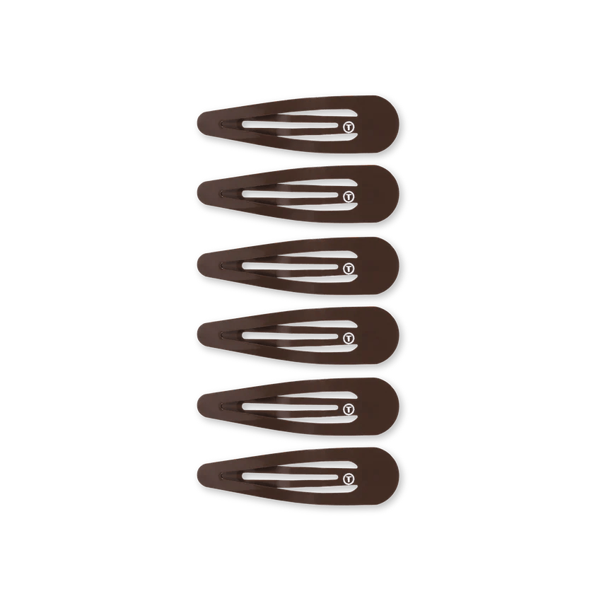 Brown Snap Clips