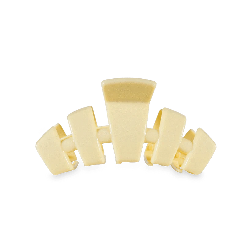 Butter Yellow Small Teleties Clip