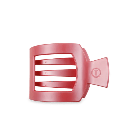 Calming Coral Medium Flat Square Clip