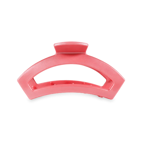 Calming Coral Medium Open Teleties Clip