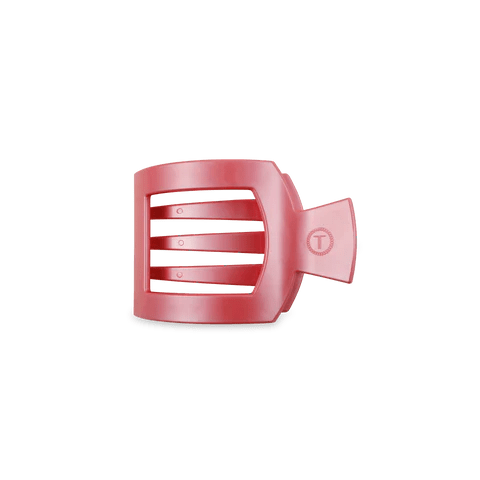 Calming Coral Small Flat Square Clip