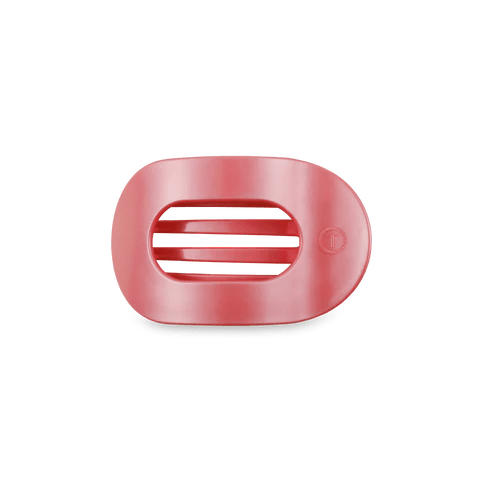 Calming Coral Small Flat Teleties Clip