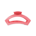 Calming Coral Small Open Teleties Clip