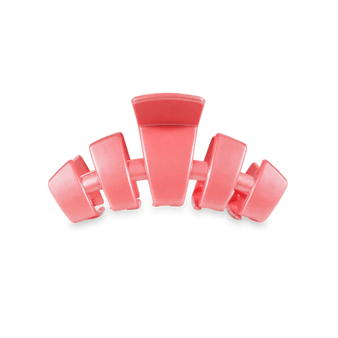 Calming Coral Small Teleties Clip